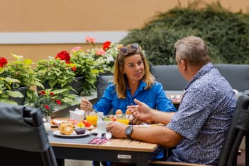 Unterkunft mit Frühstück